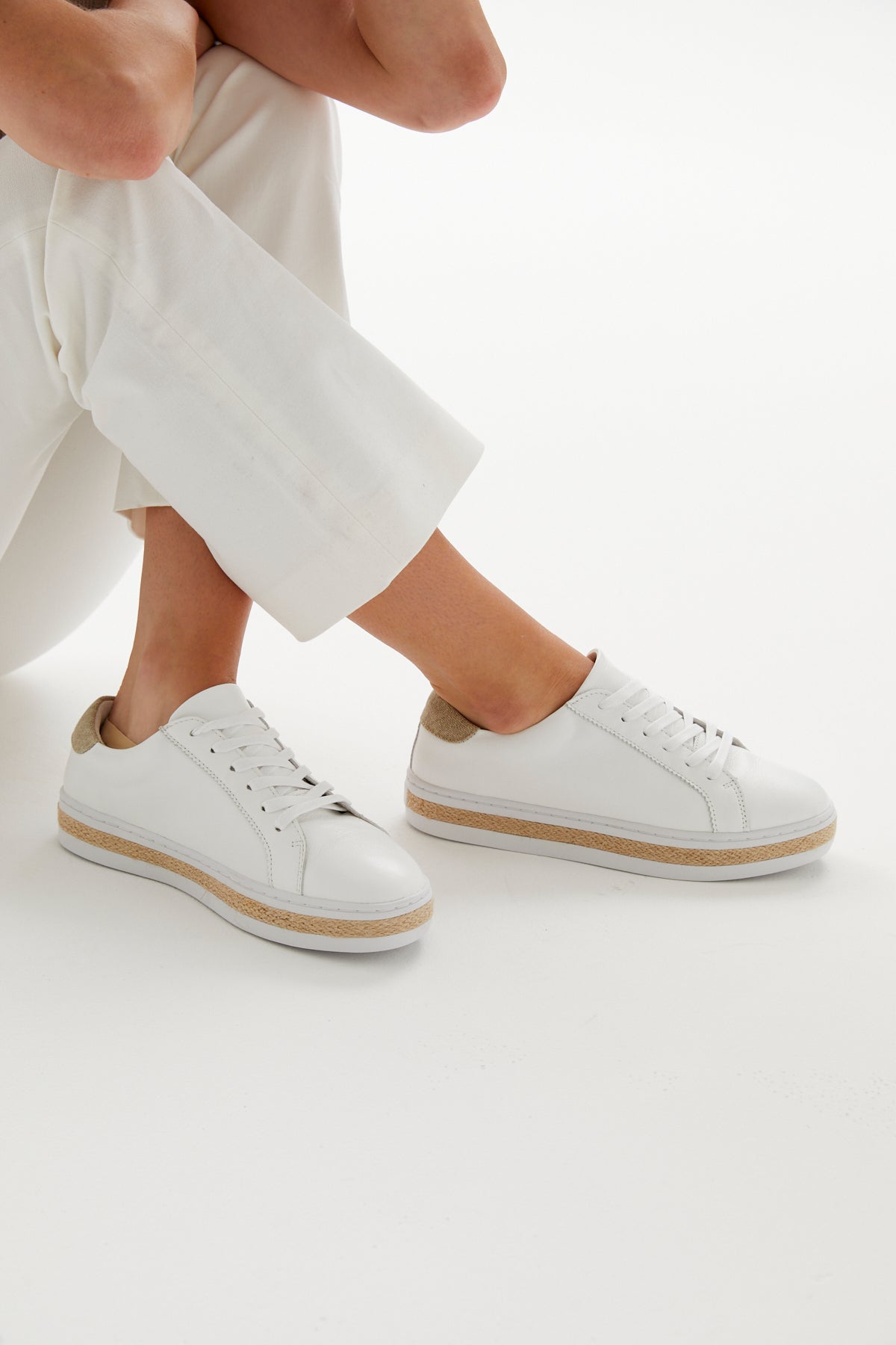 PRINCETON WHITE BEIGE LINEN