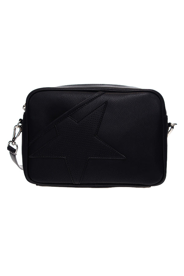 STELLA BAG BLACK LEATHER